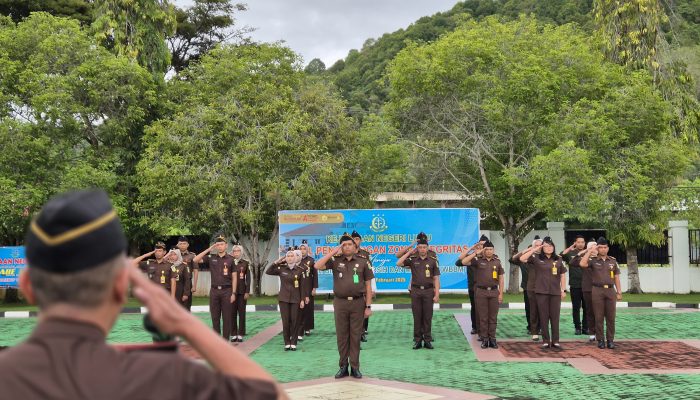 Kejaksaan Negeri Luwu Peringati HUT Ke-74 Persatuan Jaksa : Tekankan Sinergitas Mendukung Institusi Wujudkan Asta Cita Penegakan Hukum