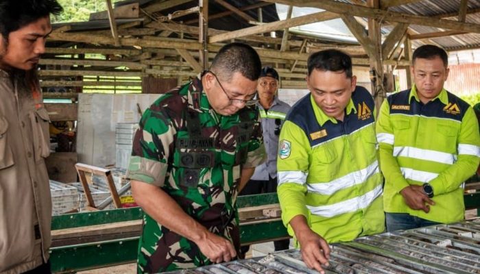 Komandan Korem 141/TP Kunjungi Proyek Awak Mas, Dorong Sinergi TNI-MDA untuk Pembangunan Berkelanjutan