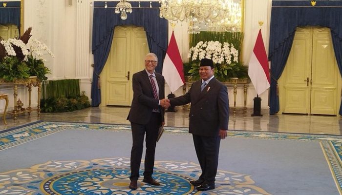 Bill Gates Temui Prabowo di Istana Merdeka, Bahas Kerja Sama Kesehatan dan Transformasi Digital