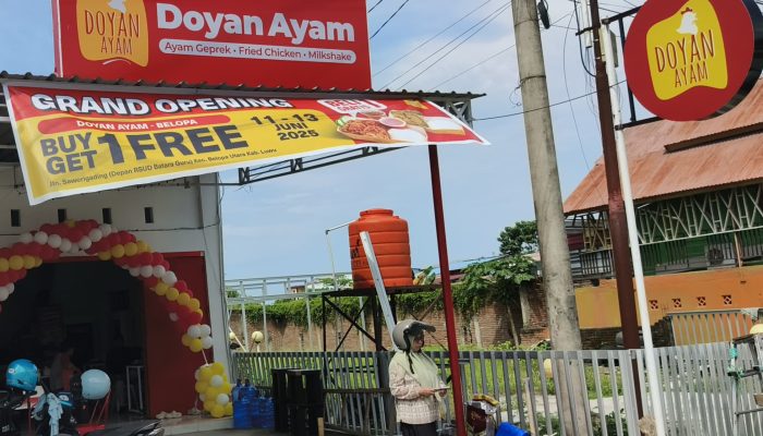 Tawarkan Cita Rasa Khas Nusantara; Doyan Ayam Kini Hadir di Belopa dengan Promo Special