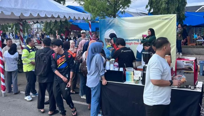 Warkop Modern & Kopi Desa: Formula Sukses Binaan UMKM Masmindo di Expo Luwu 2025