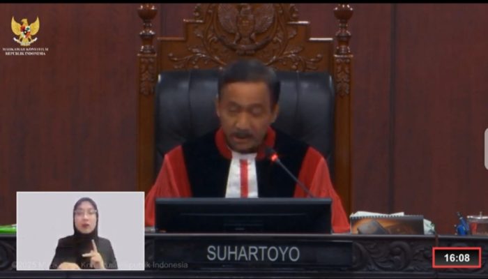 MK Tolak Gugatan PSU Palopo, Naili-Ome Tetap Menang