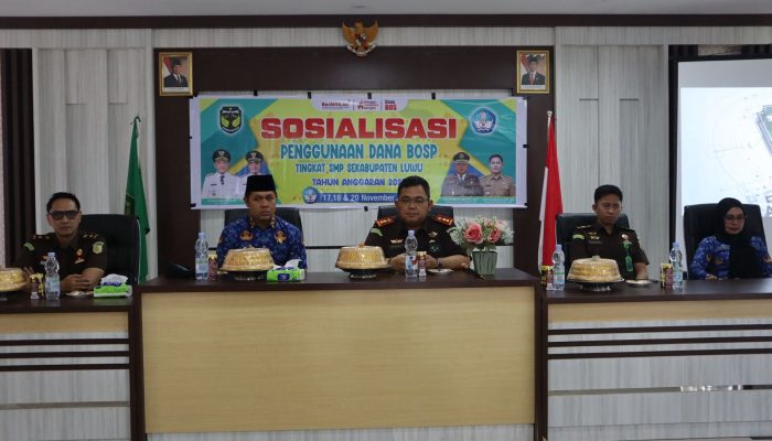 Dindik Luwu Minta Sekolah Tertib Administrasi, Kejaksaan Ingatkan Risiko Pelanggaran BOSP