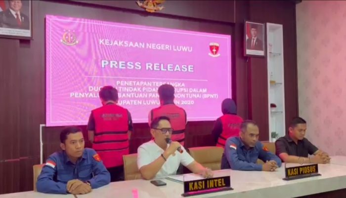 Pengusutan Korupsi BPNT 2020 Memanas, Kejari Luwu Tetapkan Tiga Tersangka