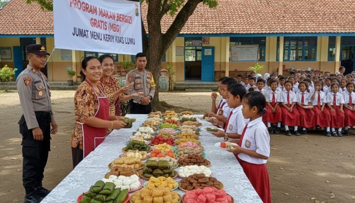 Menu Jumat yang Menghidupkan: MBG Luwu Angkat Kue Tradisional ke Sekolah