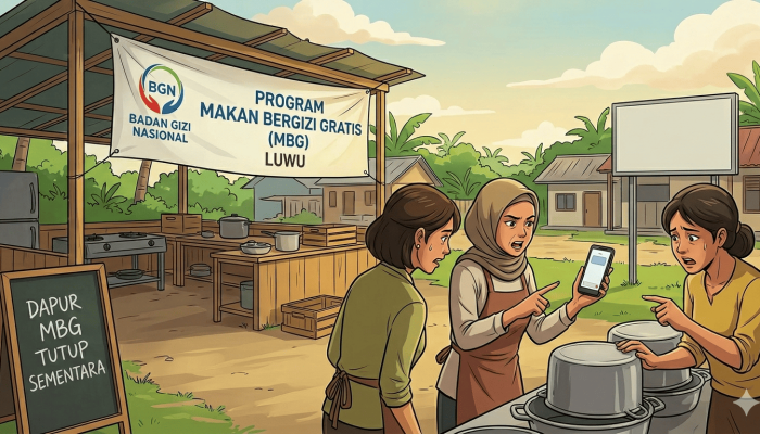 Kisruh MBG Luwu Kian Memanas: Mitra Keluhkan Korwil Sulit Dihubungi, 9 Dapur Terhenti