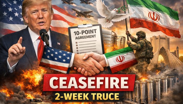 Gencatan Senjata 2 Minggu Diumumkan: Donald Trump Klaim Hampir Damai, Iran Sebut AS Terima Rencana 10 Poin