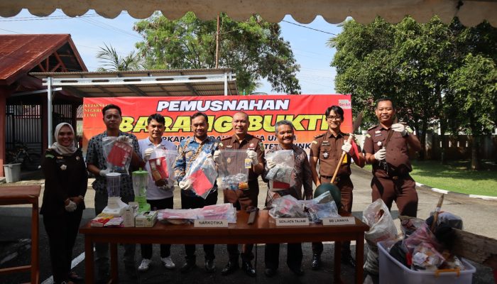 Pemusnahan Barang Bukti Tindak Pidana Umum yang telah Berkekuatan Hukum Tetap ( INCRAHT)