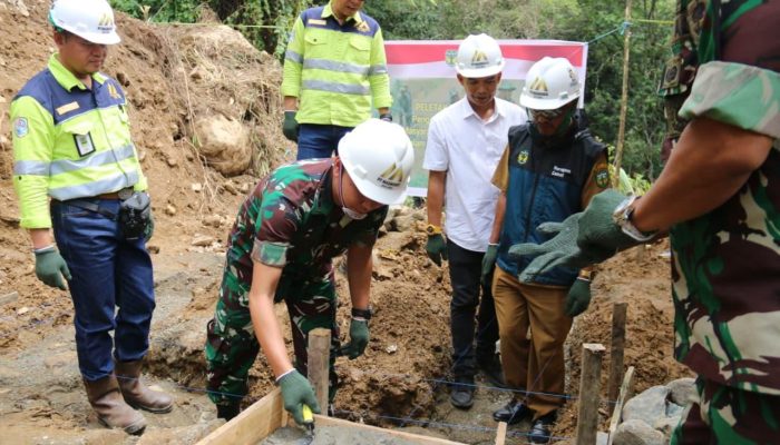 MDA dan Kodim 1403/Palopo Groundbreaking Proyek Air Bersih di Rante Balla