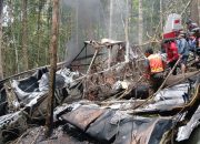 Pesawat Carter Pelita Air Pengangkut BBM Jatuh, Pilot Dipastikan Meninggal