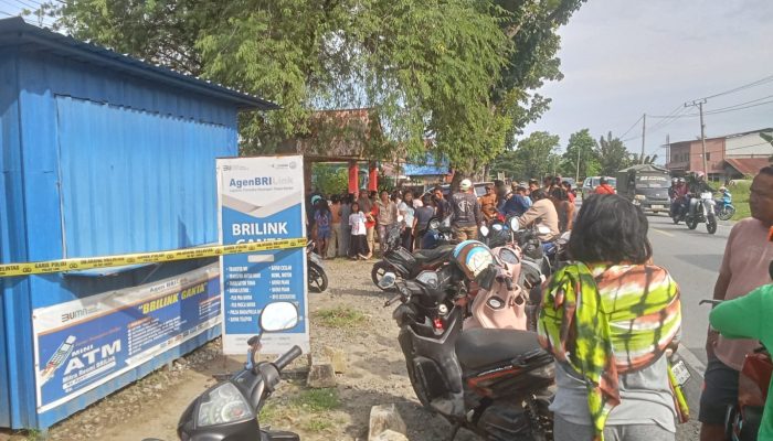 Perampokan Sadis di Desa Lalong, Pegawai BRI-Link Tewas Dihantam Palu