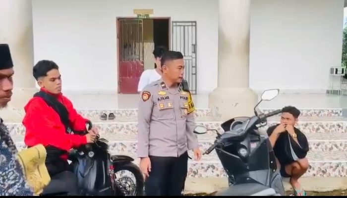Polres Luwu Amankan Kawasan Masjid Agung Belopa dari Balap Liar, Jamaah Apresiasi Respons Cepat