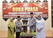 Polres Pinrang Padukan Bukber dan Syukuran Kenaikan Pangkat, Suasana Haru dan Khidmat