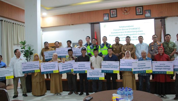 PT Masmindo Dwi Area Wujudkan Program Kerja Hasil Forum Desa, Sasar 21 Desa di Luwu