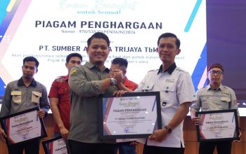 PT Bukaka Mandiri Sejahtera Raih Penghargaan Kepatuhan Pajak, Tegaskan Komitmen Dukung Pembangunan Luwu