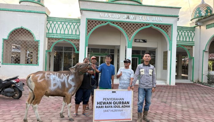 Warga Tanarigella Apresiasi Bantuan Kurban PT BMS di Iduladha 1447 H