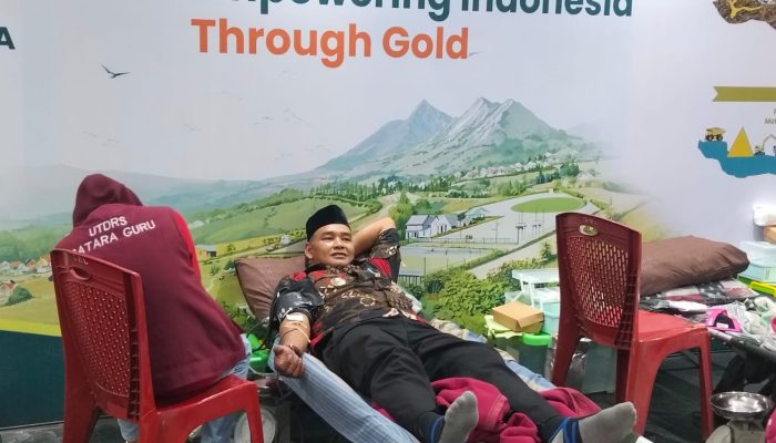 Camat Bastem Apresiasi Aksi Kemanusiaan PT MDA Melalui Kegiatan Donor Darah