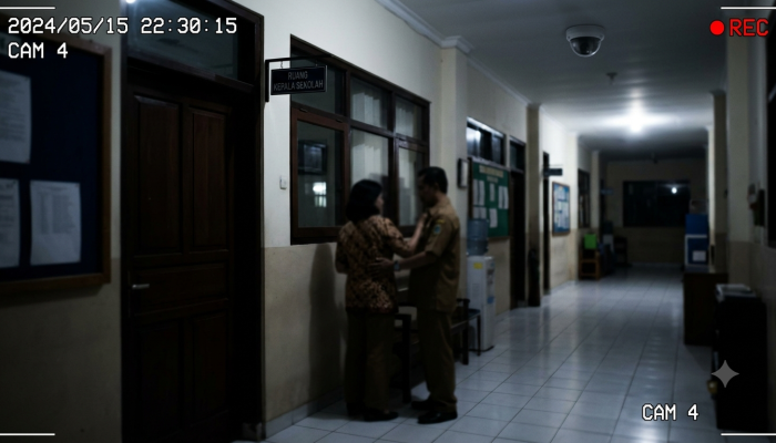 CCTV Bongkar Aksi Tak Terpuji, Kepsek dan Guru SD Pekalongan Diduga Mesum di Sekolah